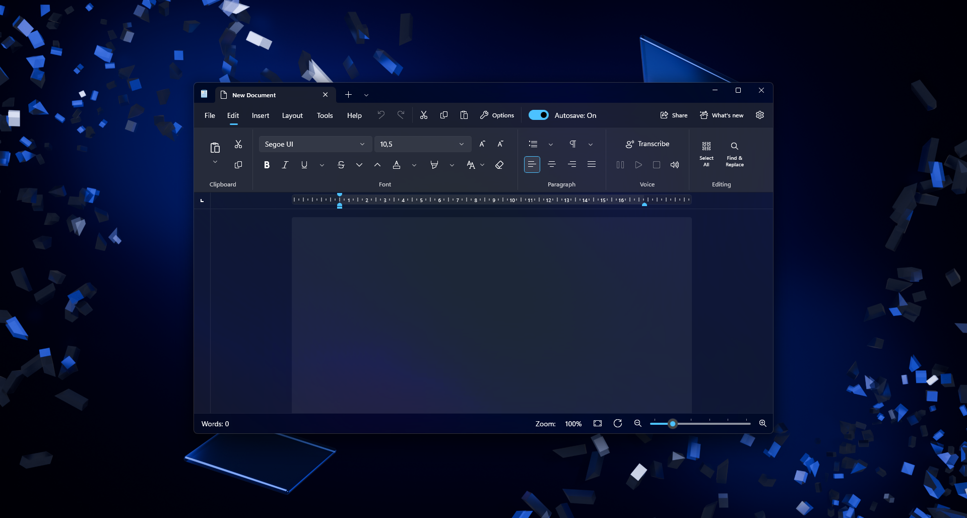 Ivirius Text Editor preview